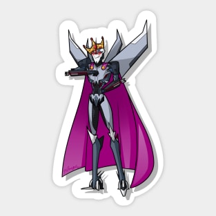 All Hail Starscream Sticker